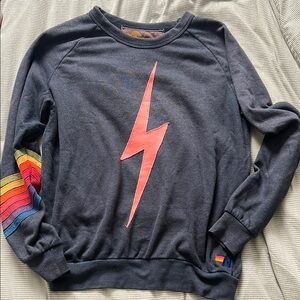 Aviator Nation Bolt Stitch Pullover ⚡️